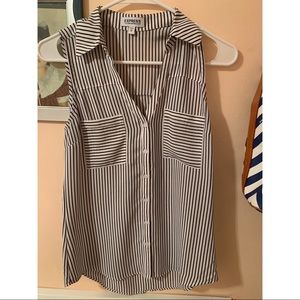 Express Portofino Sleeveless Blouse